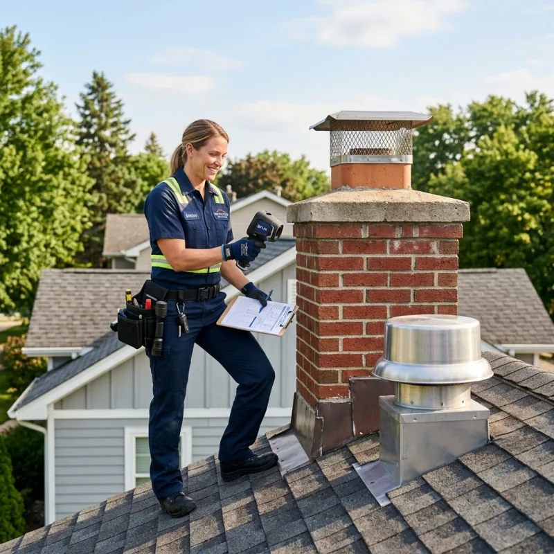 Technician removing a deceased bird from an indoor space in Bell Park